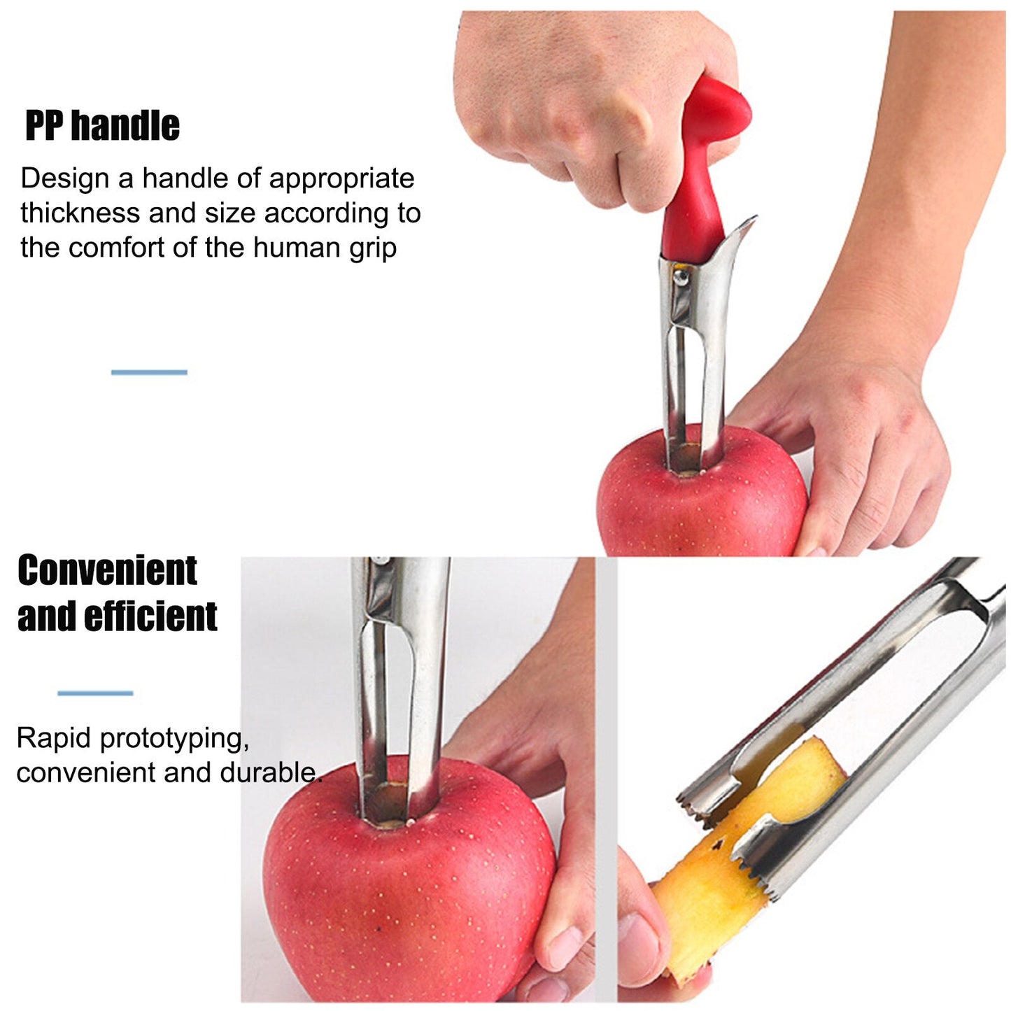 Apple Seed Removal Tool – Stainless Steel Design
