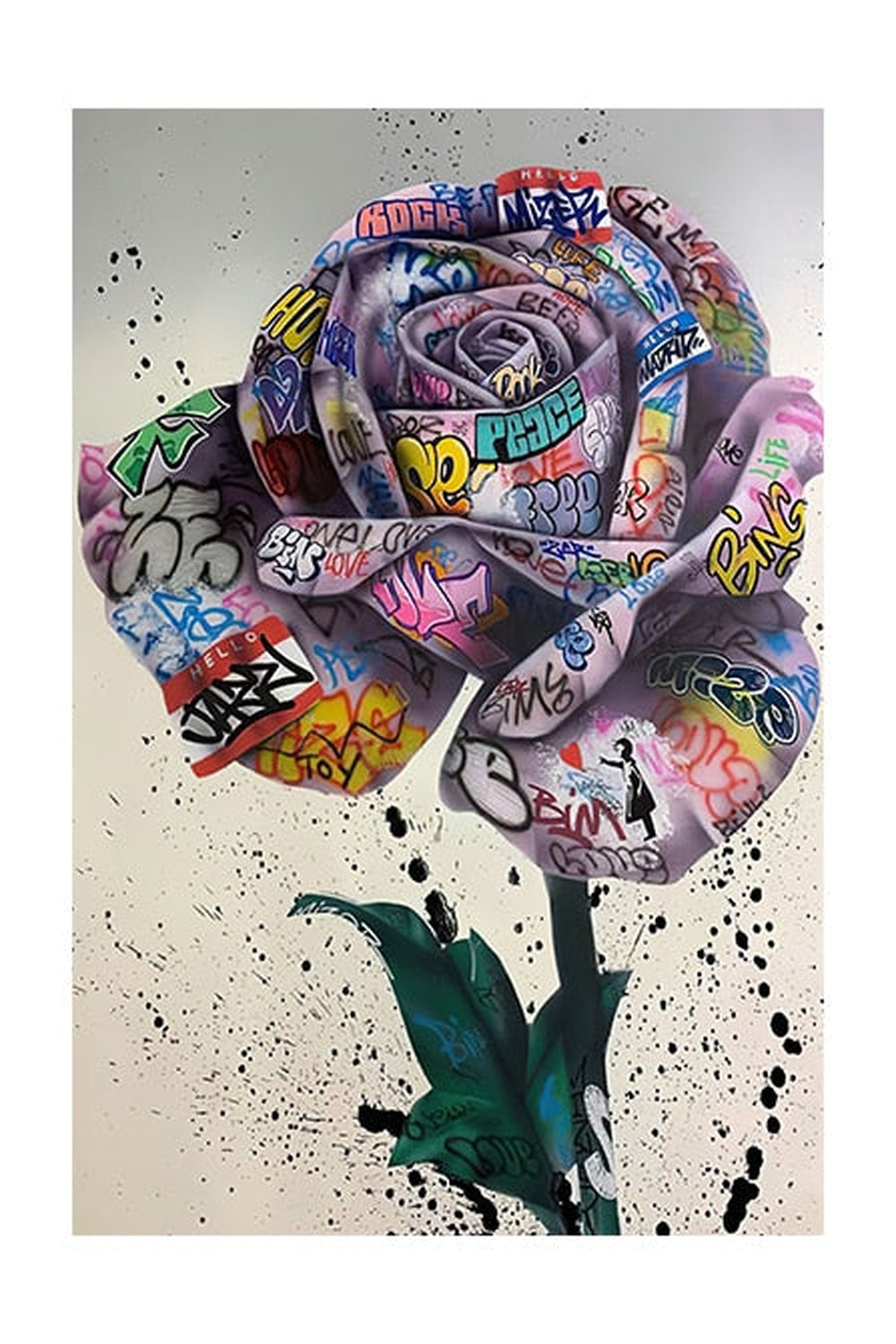 Urban Art Canvas Print - Taalita Design