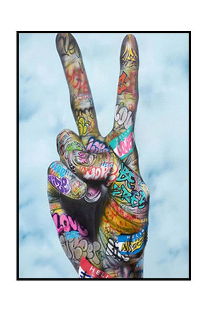 Urban Art Canvas Print - Taalita Design