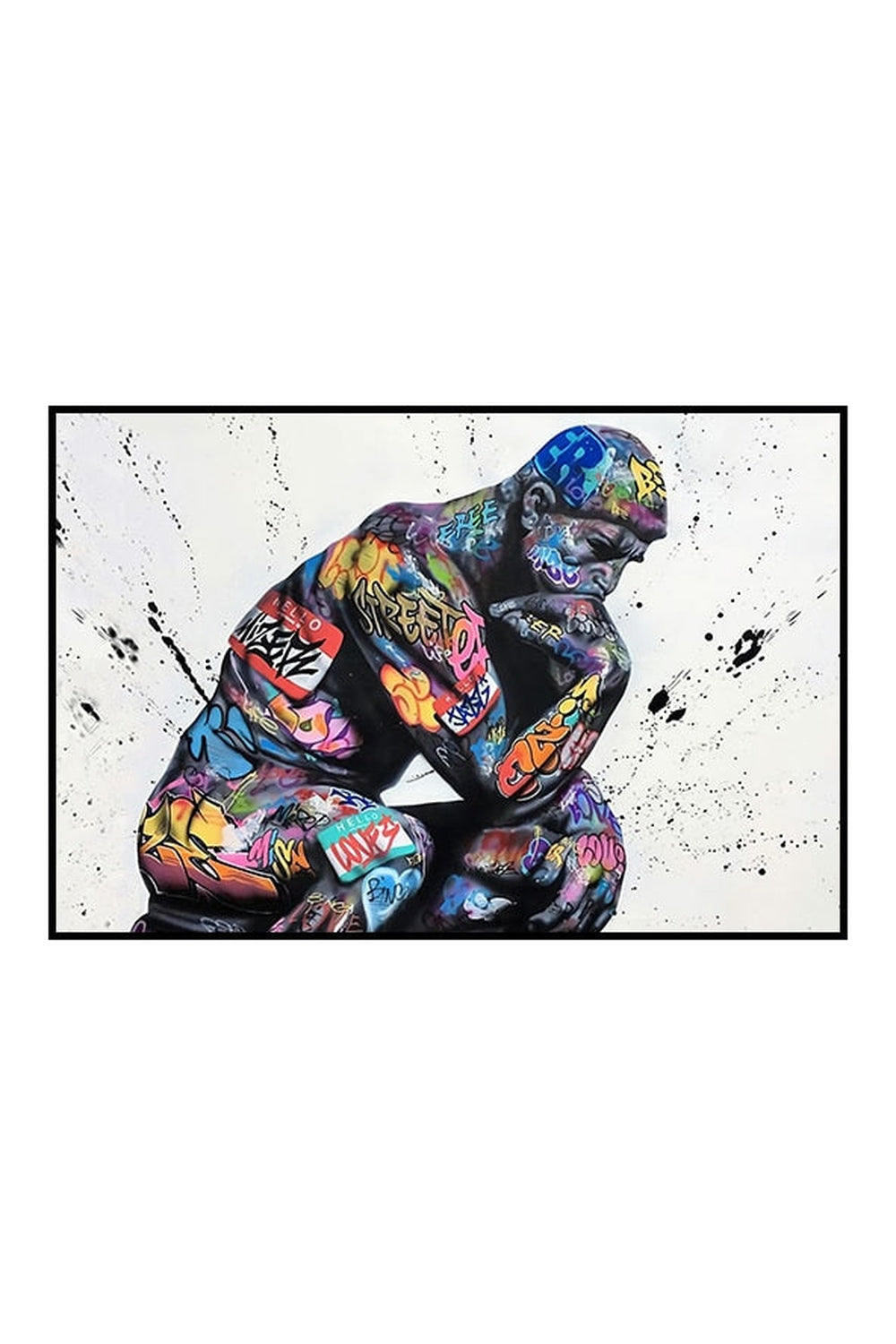 Urban Art Canvas Print - Taalita Design