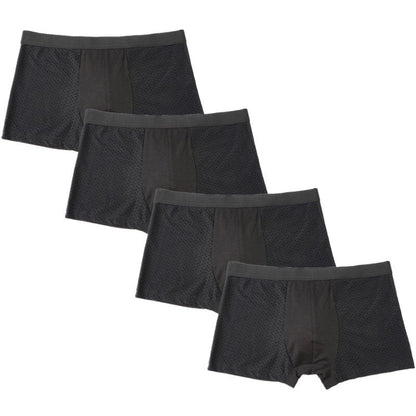 ComfortFit Breathable Boxer Briefs - 4 Pack