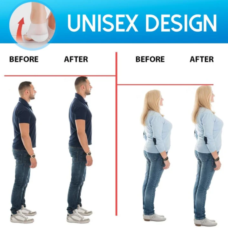 Elevate Your Stature with Discreet Silicone Lift Inserts