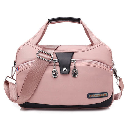 Water-Resistant Nylon Everyday Tote Bag