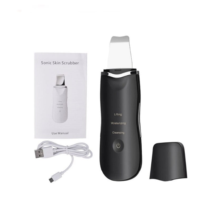 Revitalizing Ultrasonic Skin Cleansing Device