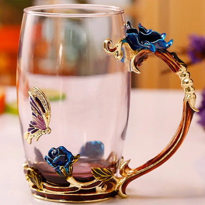 Transparent Mug Set for Mother’s Day - Joyful Gift for Her