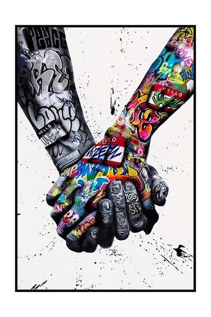 Urban Art Canvas Print - Taalita Design
