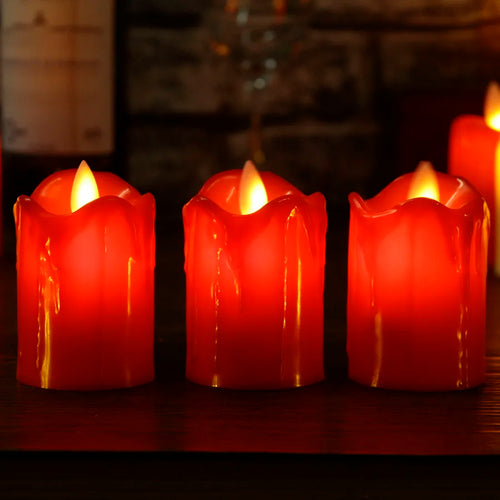 LED Candles for Evening Events and Celebrations - Safe and Reliable