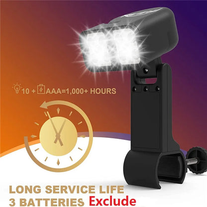 360° Rotating LED Grill Light | Heat Resistant & Ultra Bright | For BBQ & Outdoor