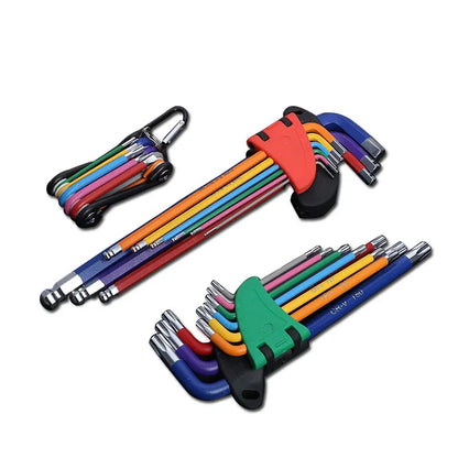 9-Piece Hex Key Set for Various Applications