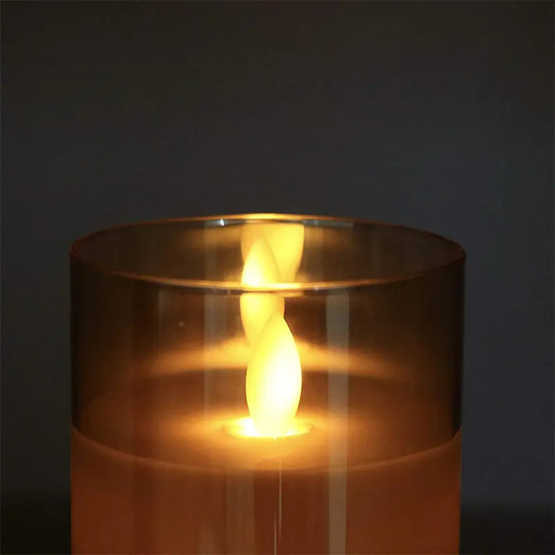 LED Candles with Realistic Flame Effect for Safe Ambient Illumination