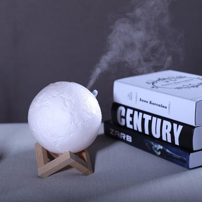AromaGlow Humidifier Lamp | Dual Function Night Light & Diffuser