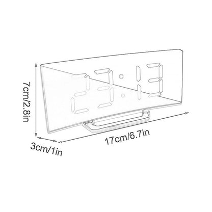 LED Display Alarm Clock for Easy Time Reading