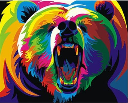 Paint by Numbers Animal Portrait Kit