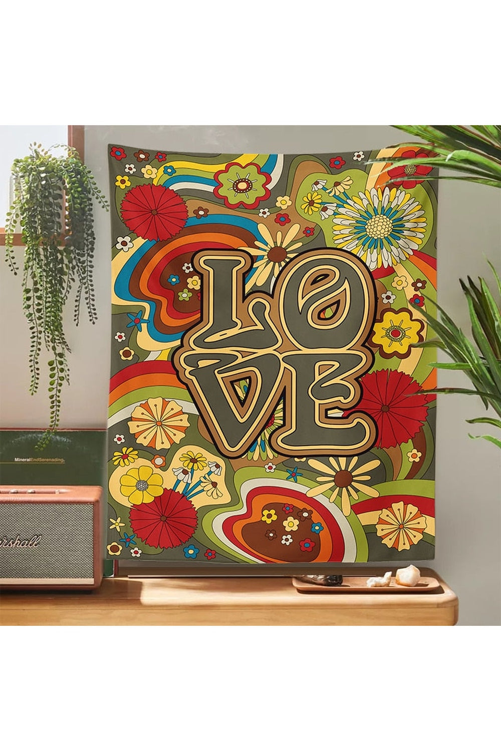 Floral Wall Hanging Tapestry