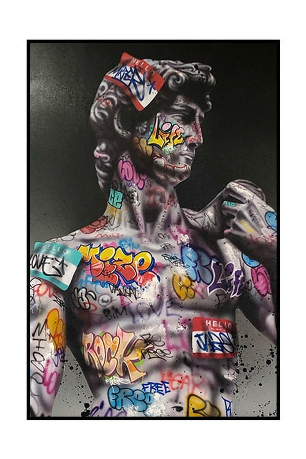 Urban Art Canvas Print - Taalita Design