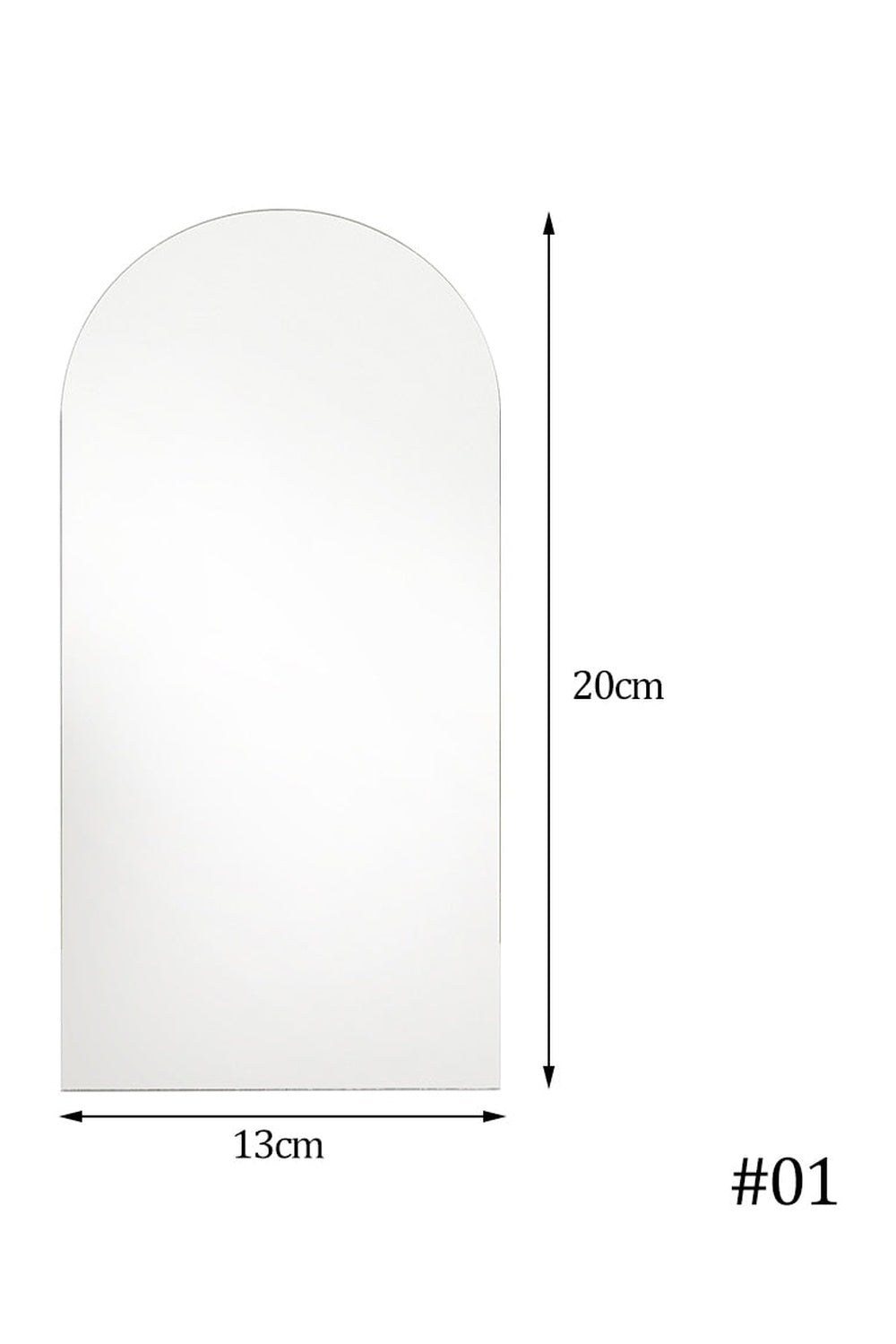 Stylish Acrylic Wall Mirror for Modern Décor