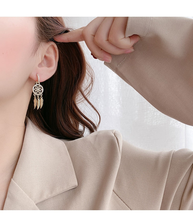 Elegant Sophistication with Earrings