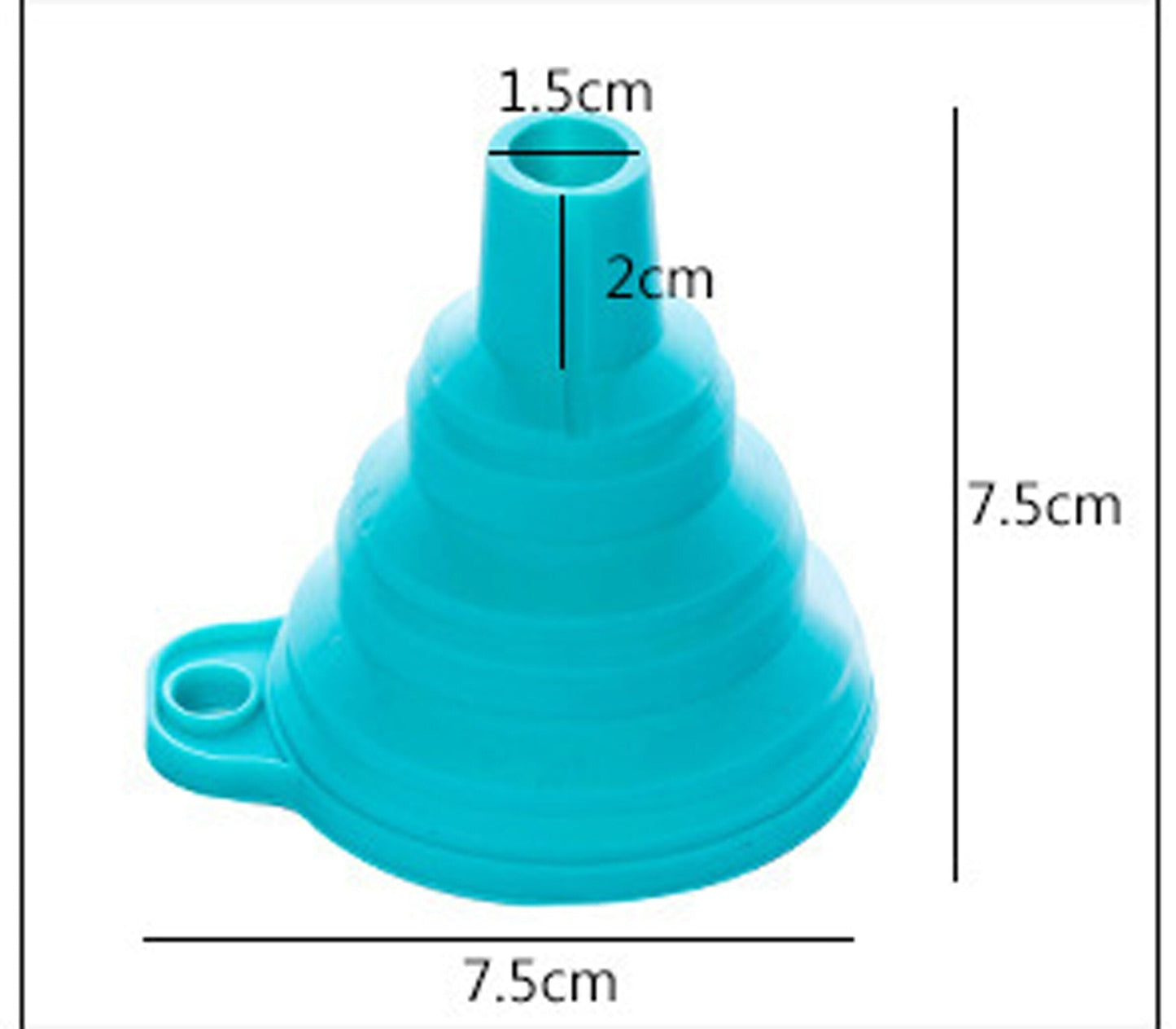 Foldable Kitchen Funnel for Easy Pouring and Storage