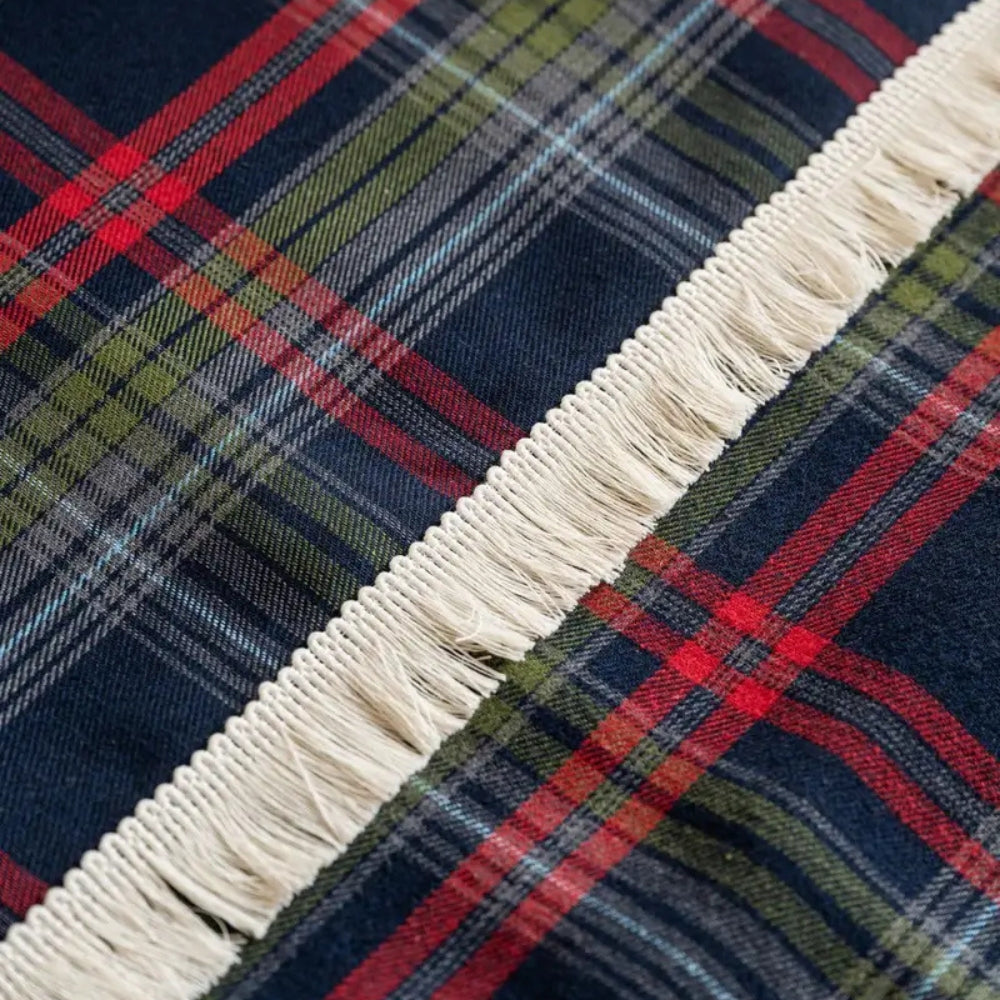 Charming Plaid Couch Protector for Cozy Living Spaces