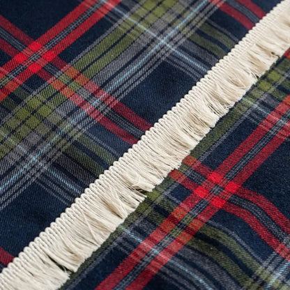 Charming Plaid Couch Protector for Cozy Living Spaces