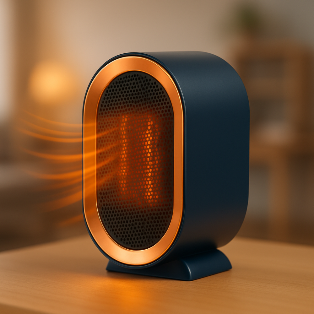 Portable Ceramic Heater – Silent Operation with Fast Heating