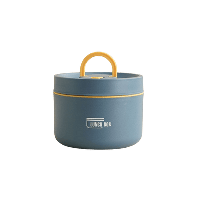 Insulated Lunch Box - Double-Wall, Leak-Resistant, Portable Food Storage