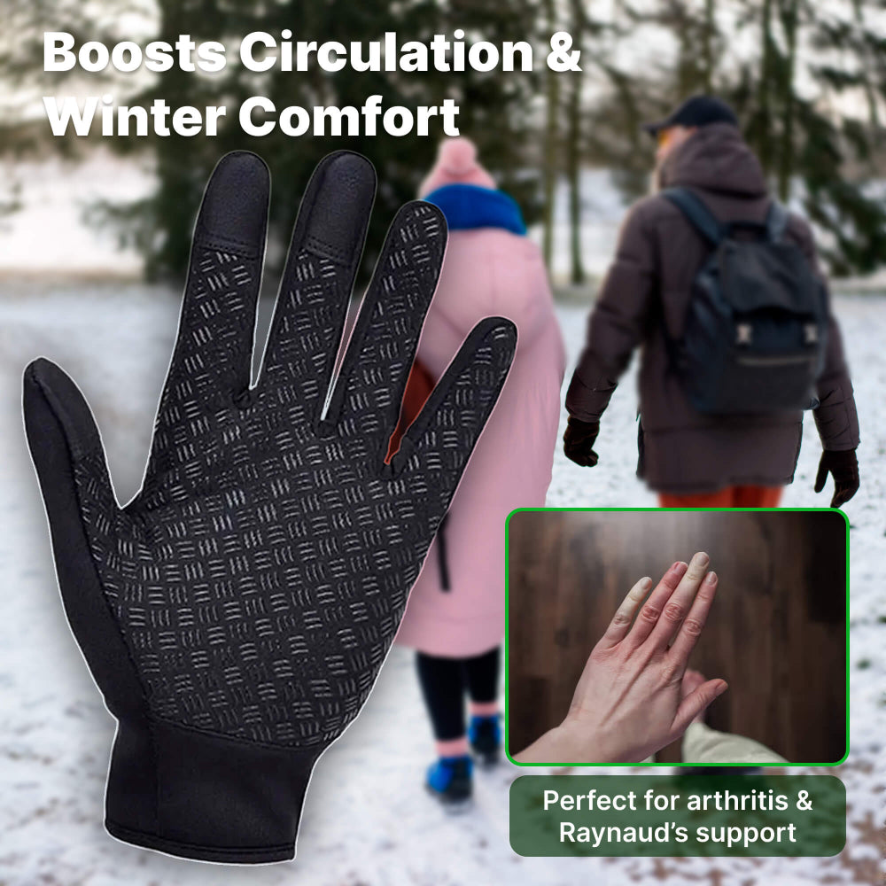 Waterproof Electric Heated Gloves for Winter Outdoor Use with Touchscreen