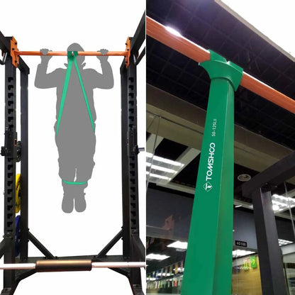 5-Level Resistance Bands Set with Handles, Door Anchor & Carry Bag