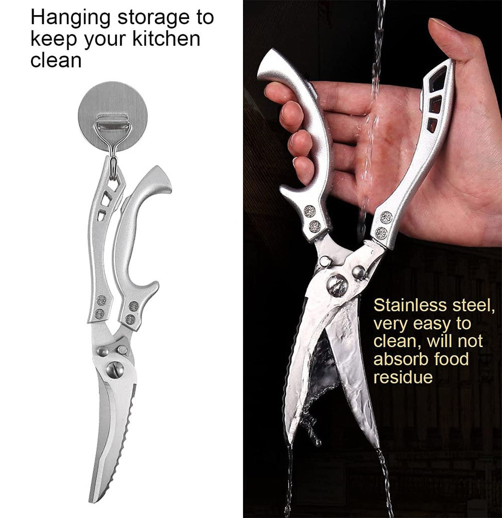 Stainless Steel Heavy-Duty Scissors for Bone Cutting