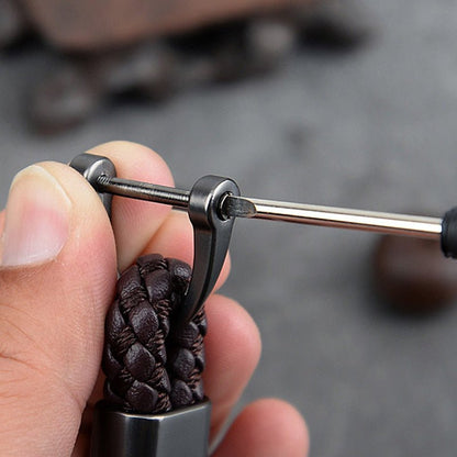 Braided Keychain Loop for Car Keys