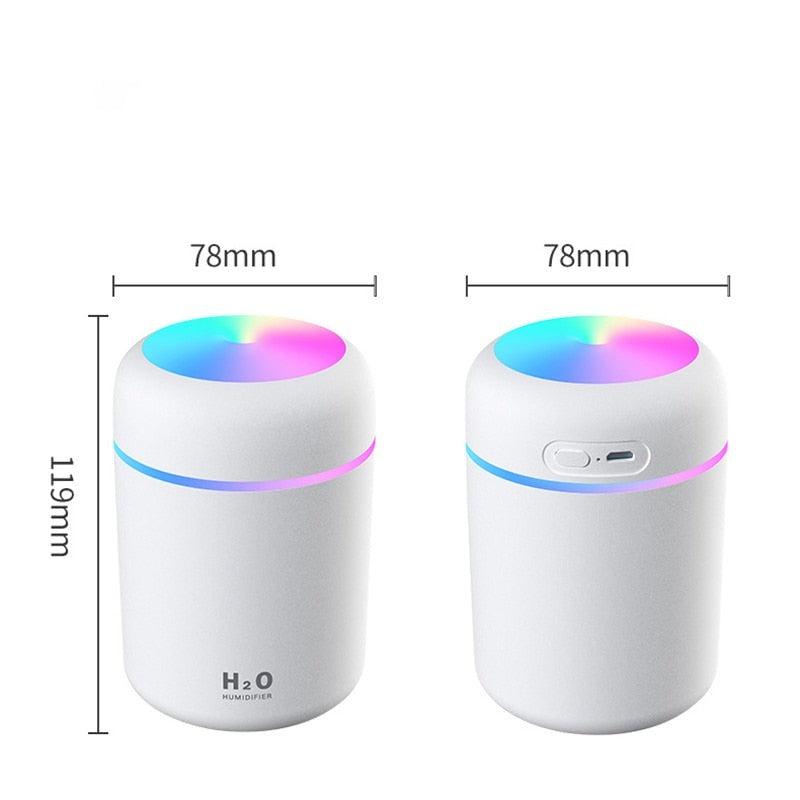 Colorful Atmosphere Humidifier with AquaMist Lighting