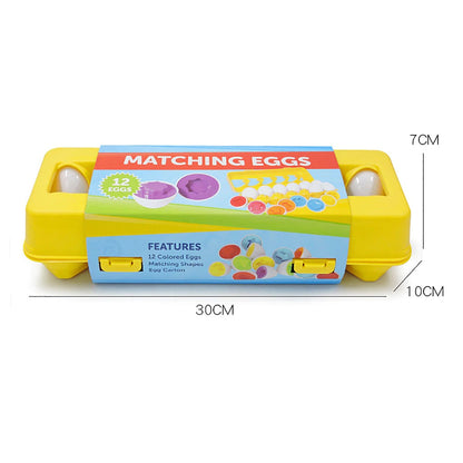 Creative Egg Puzzle Set for Children - Engaging Egg-Shaped Game