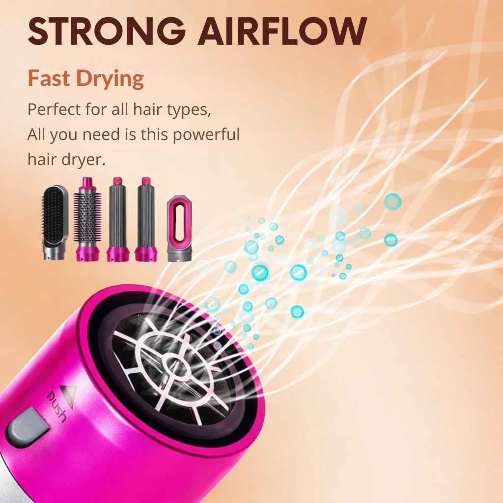 Versatile Air Styler | 5-in-1 Hair Tool for Every Style