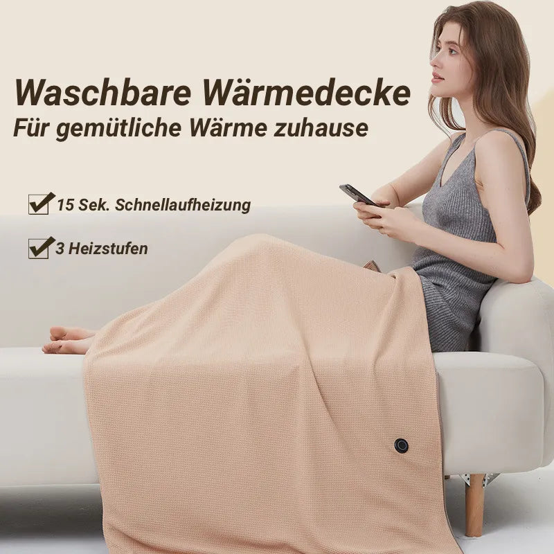 CozyWrap | Portable Heated Blanket | USB Heating for Comfort