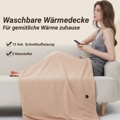 CozyWrap | Portable Heated Blanket | USB Heating for Comfort