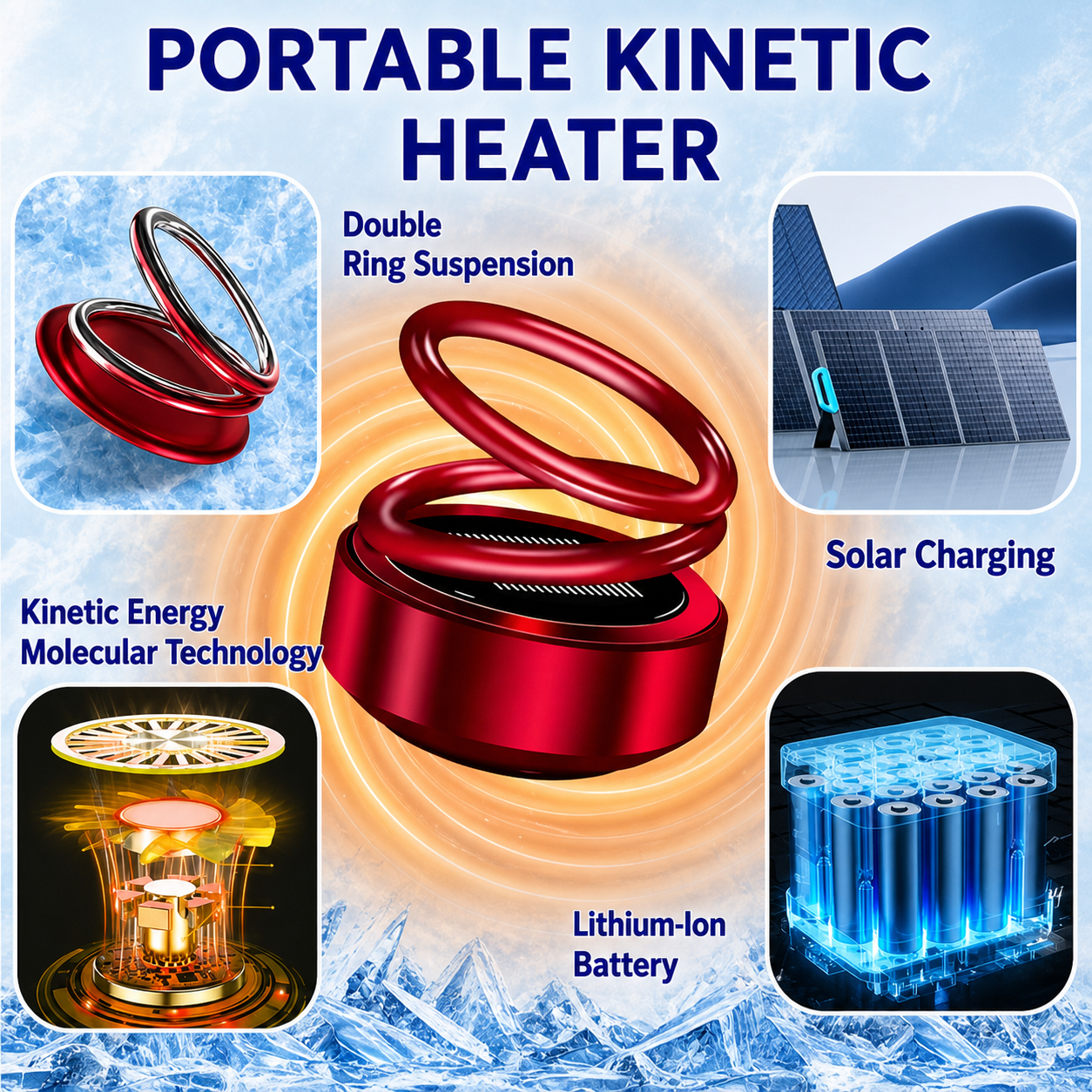 Portable Quick Heating Device | Energy Efficient Comfort