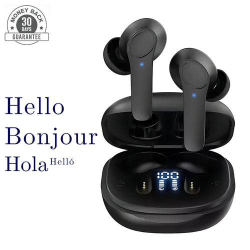 LingoLink Earbuds – Effortless Translation in 144 Languages with Noise Isolation