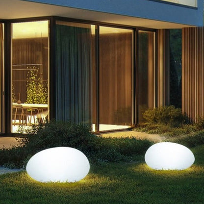Garden Pathway and Landscape Decorative Solar LED Cobblestone Light