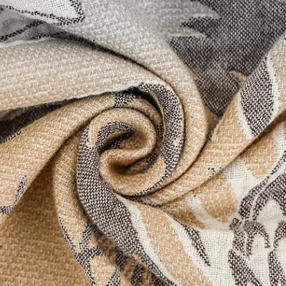 Cozy Haven Cotton Throw Blanket for Home Decor
