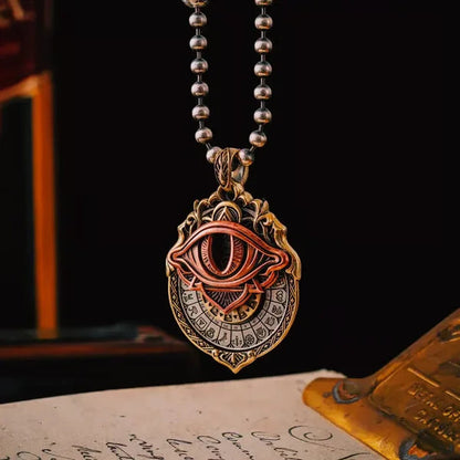 Men's Pendant Necklace | Enigmatic Eye Design | Timeless Style