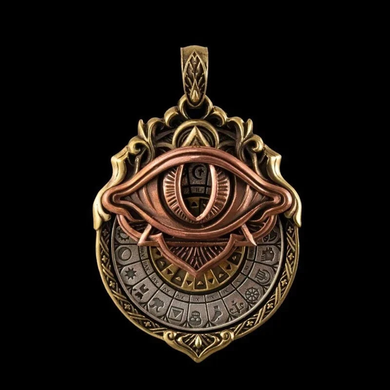 Men's Pendant Necklace | Enigmatic Eye Design | Timeless Style