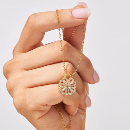 Transformative Heart Pendant Necklace - A Touch of Elegance
