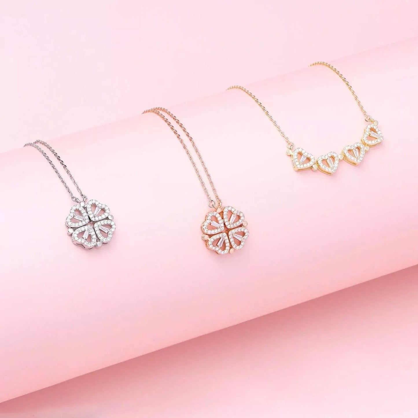 Transformative Heart Pendant Necklace - A Touch of Elegance