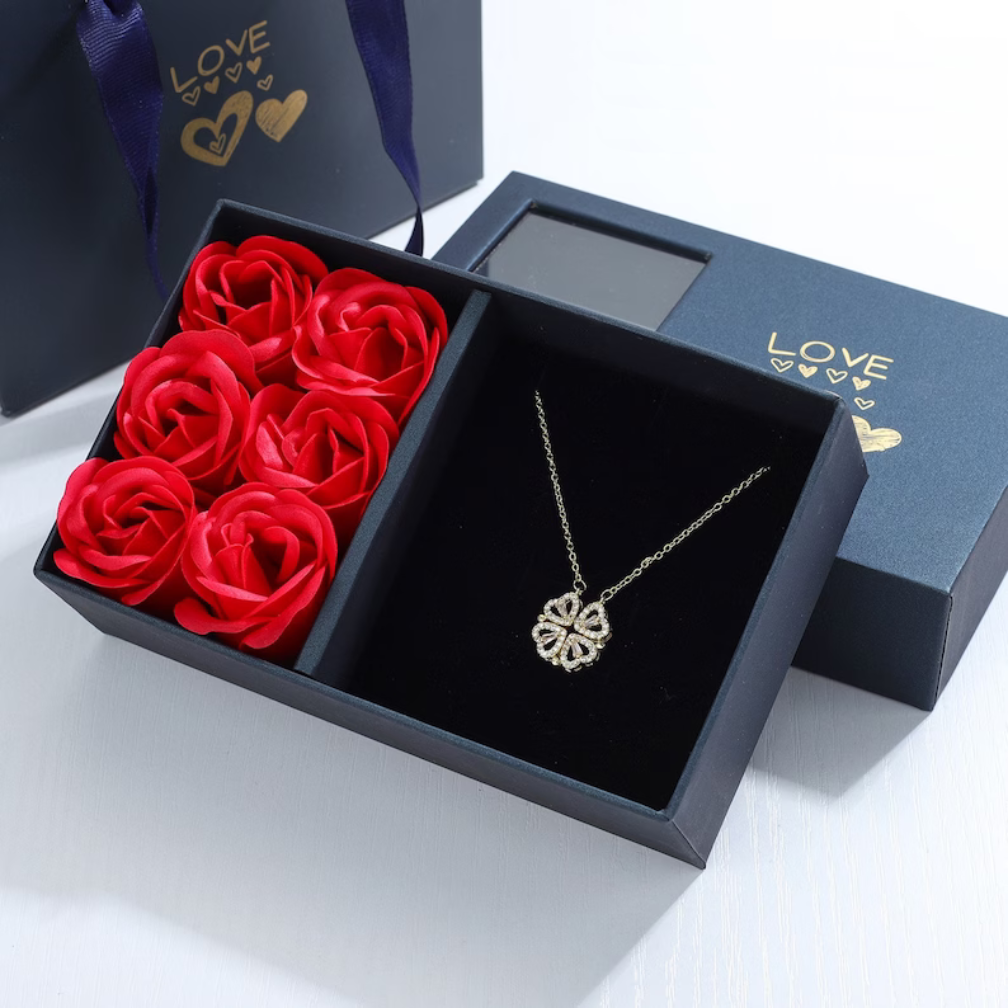 Transformative Heart Pendant Necklace - A Touch of Elegance