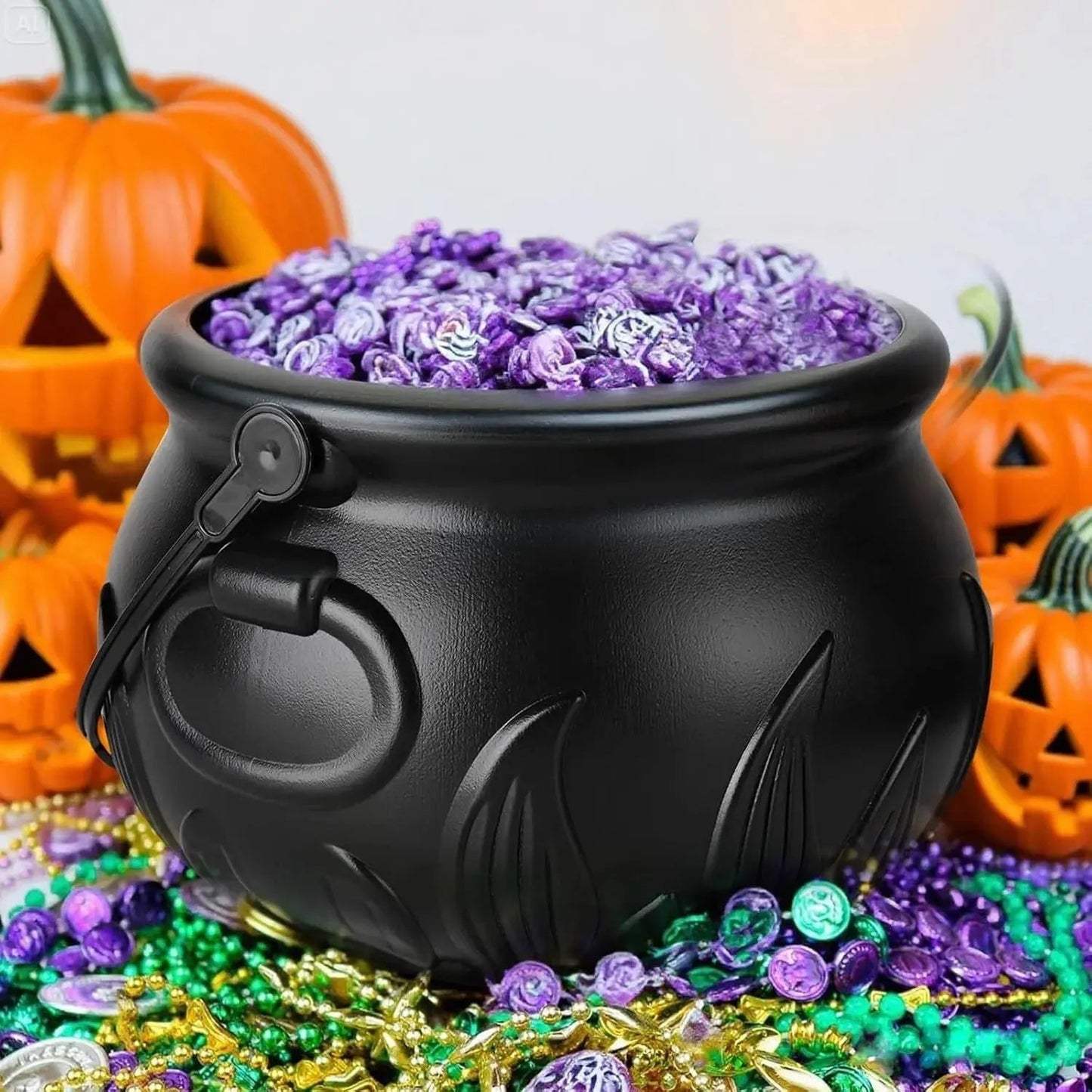 Your Enchanting Cauldron with Fog Effect!