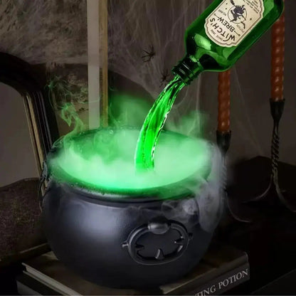 Your Enchanting Cauldron with Fog Effect!