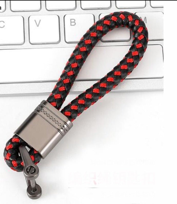 Braided Keychain Loop for Car Keys