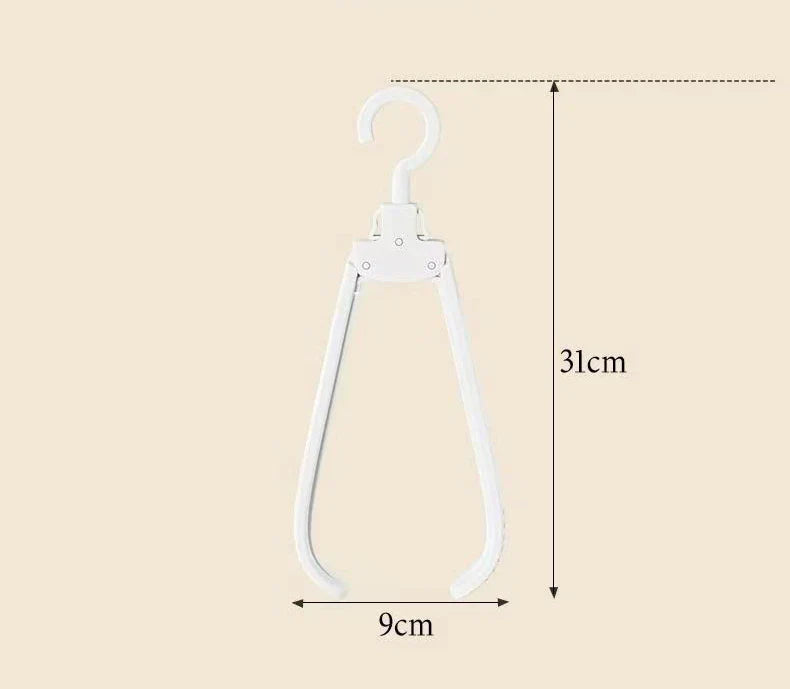 Foldable Hanger for Convenient Storage