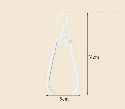 Foldable Hanger for Convenient Storage