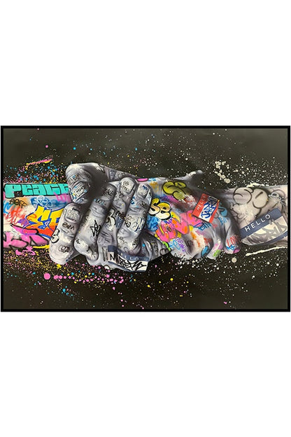 Urban Art Canvas Print - Taalita Design